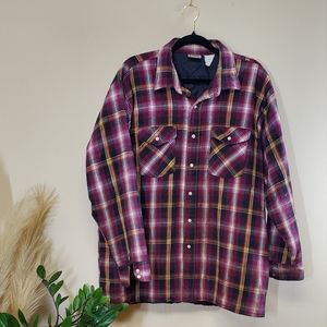 Vintage Men's Flannel Jacket